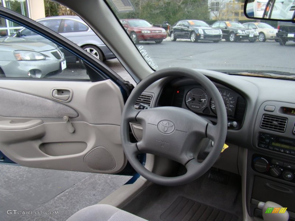 2002 Corolla CE - Mystic Teal Mica / Light Charcoal photo #14