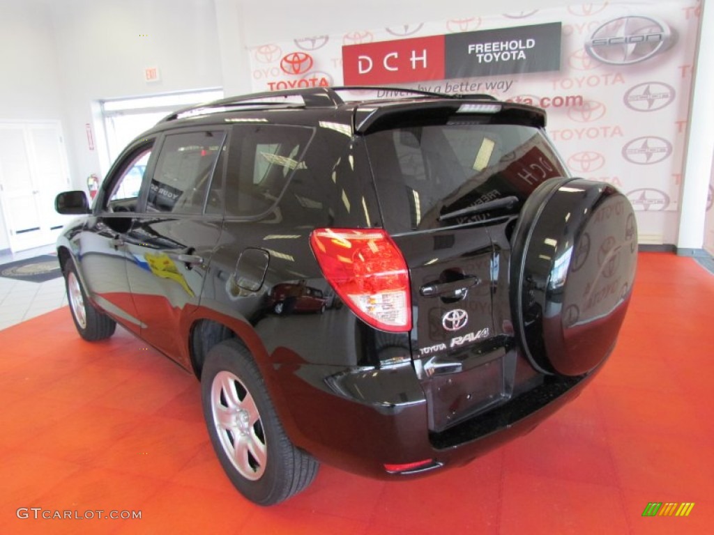 2008 RAV4 4WD - Black / Ash photo #6