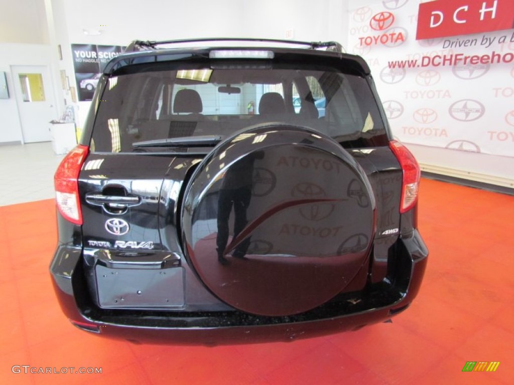 2008 RAV4 4WD - Black / Ash photo #7