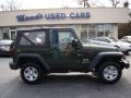 2009 Jeep Green Metallic Jeep Wrangler X 4x4  photo #1