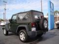 2009 Jeep Green Metallic Jeep Wrangler X 4x4  photo #6