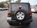 2009 Jeep Green Metallic Jeep Wrangler X 4x4  photo #7