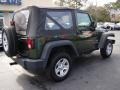 2009 Jeep Green Metallic Jeep Wrangler X 4x4  photo #8