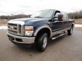 Front 3/4 View of 2009 F250 Super Duty Lariat Crew Cab 4x4