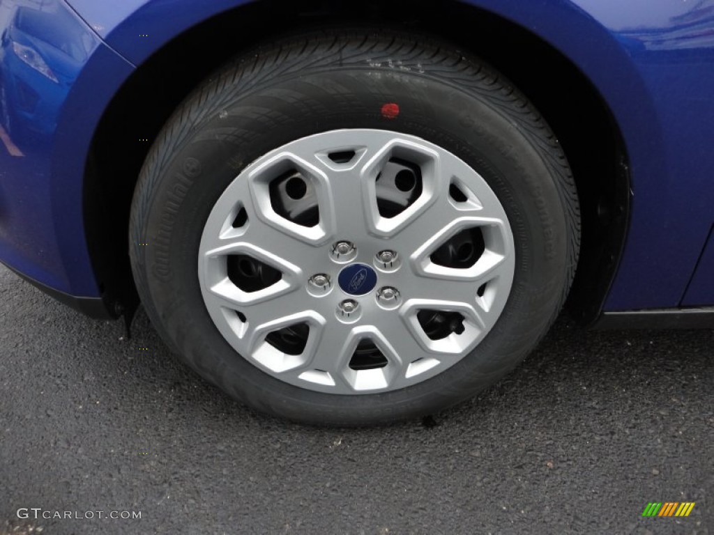 2012 Focus SE 5-Door - Sonic Blue Metallic / Charcoal Black photo #9