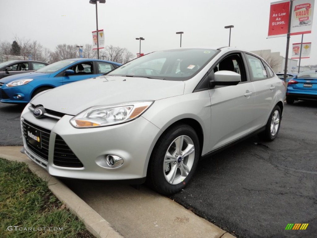 2012 Focus SE Sport Sedan - Ingot Silver Metallic / Charcoal Black photo #1