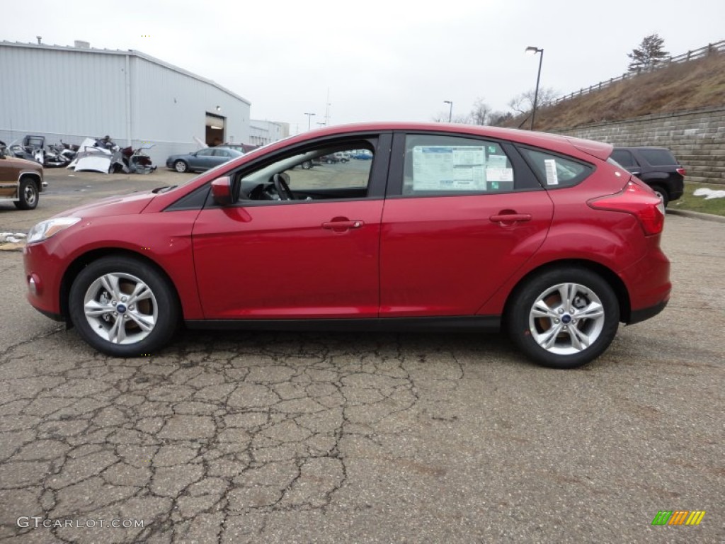 Red Candy Metallic 2012 Ford Focus SE Sport 5-Door Exterior Photo #60091281