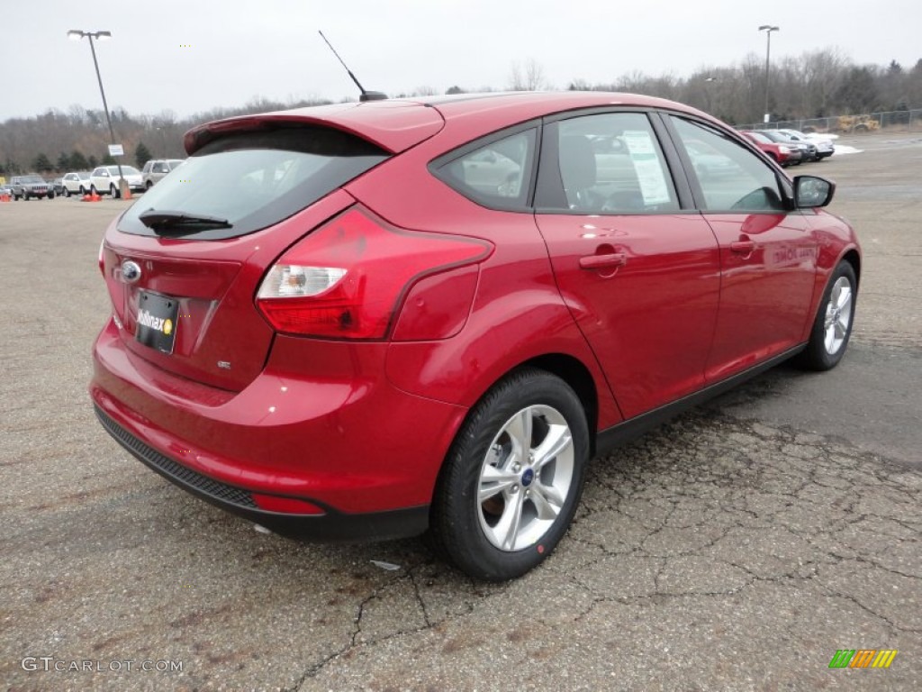 Red Candy Metallic 2012 Ford Focus SE Sport 5-Door Exterior Photo #60091335