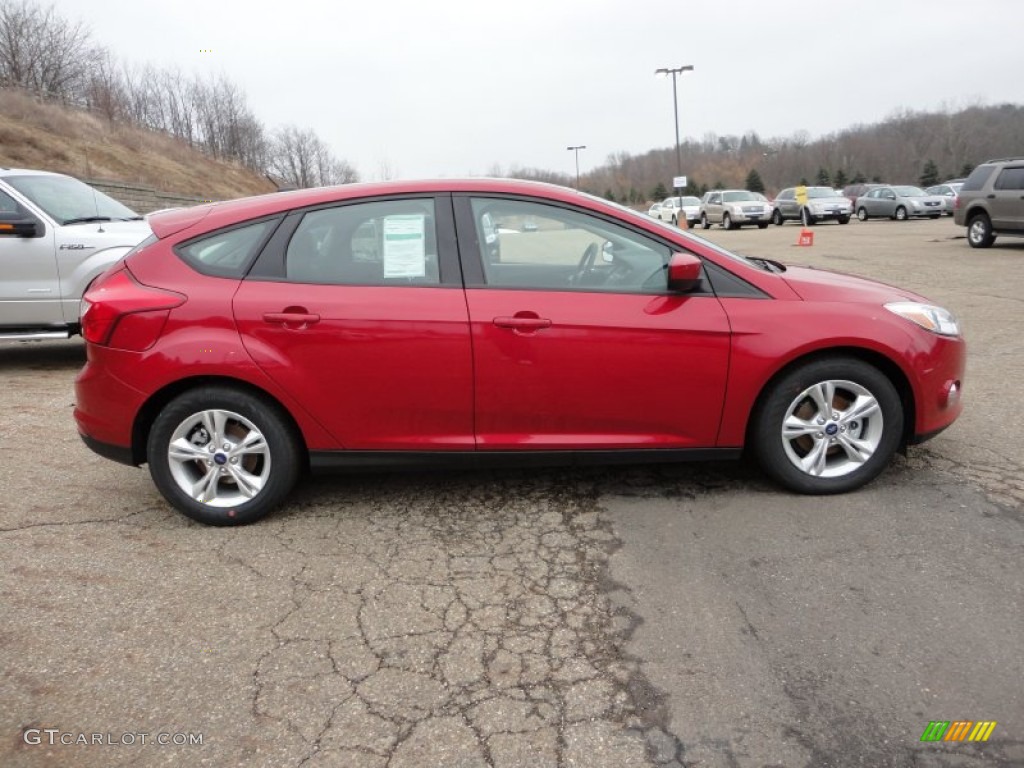 Red Candy Metallic 2012 Ford Focus SE Sport 5-Door Exterior Photo #60091345