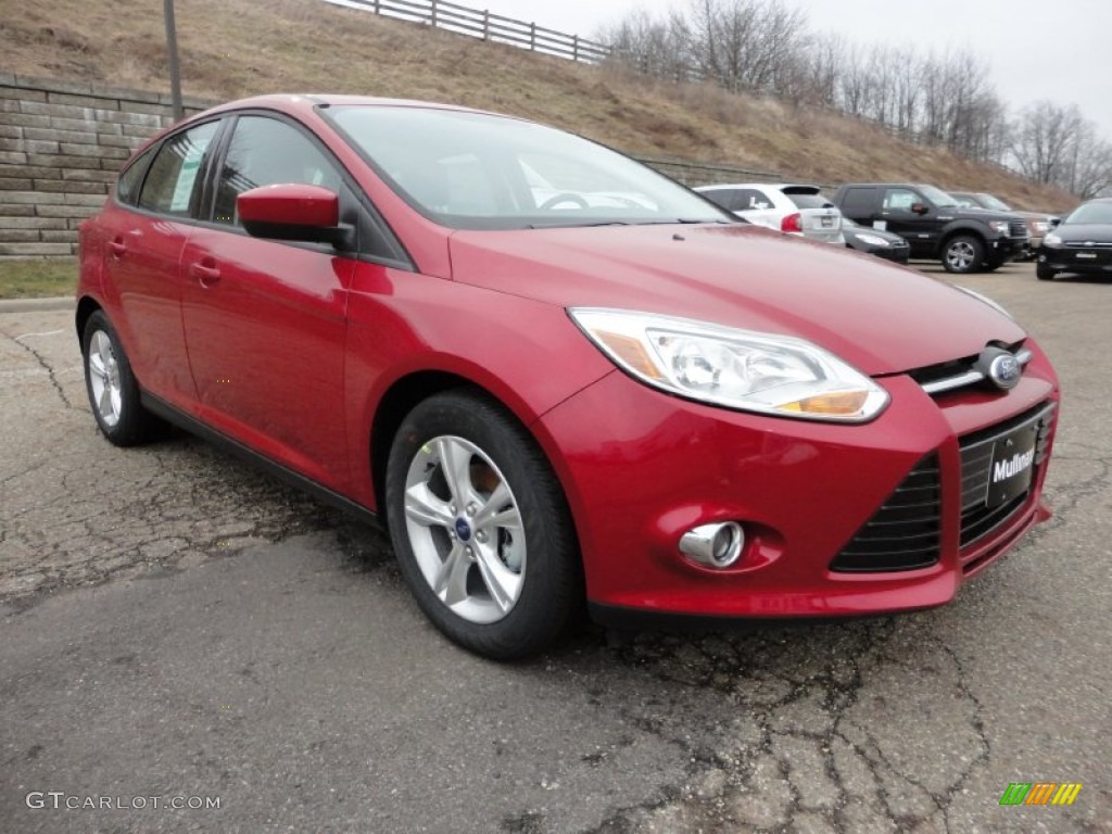 Red Candy Metallic 2012 Ford Focus SE Sport 5-Door Exterior Photo #60091356