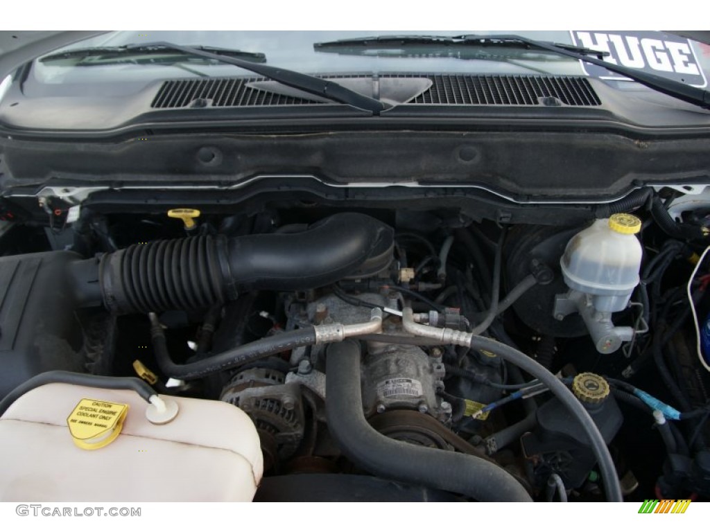 2002 Ram 1500 SLT Quad Cab 4x4 - Bright White / Dark Slate Gray photo #23