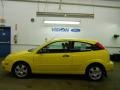 2005 Egg Yolk Yellow Ford Focus ZX3 SES Coupe  photo #18