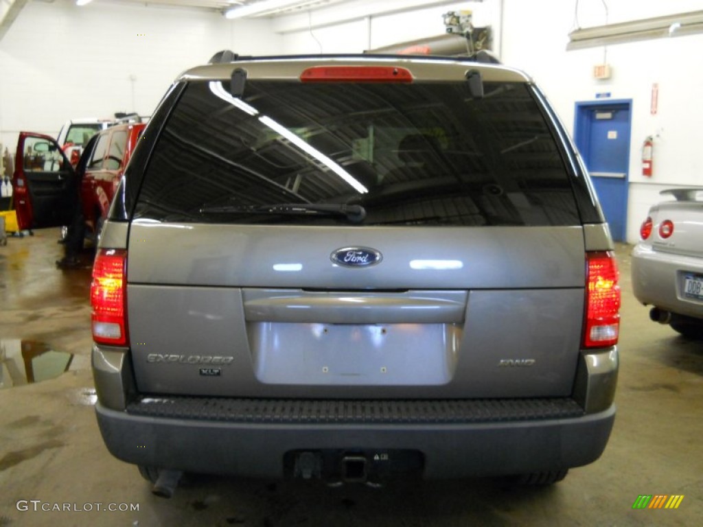 2003 Explorer XLT AWD - Mineral Grey Metallic / Medium Parchment Beige photo #25