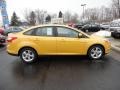 2012 Yellow Blaze Tricoat Metallic Ford Focus SE Sport Sedan  photo #6