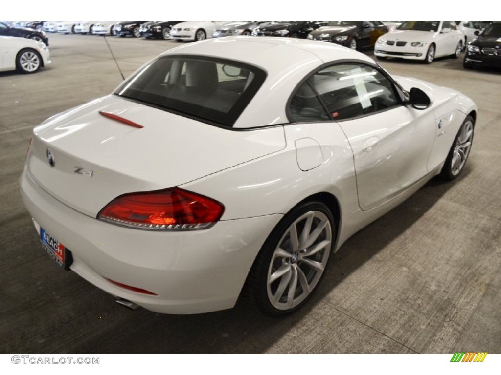 2012 Z4 sDrive35i - Alpine White / Black photo #4