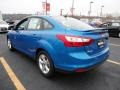 2012 Blue Candy Metallic Ford Focus SE Sport Sedan  photo #3