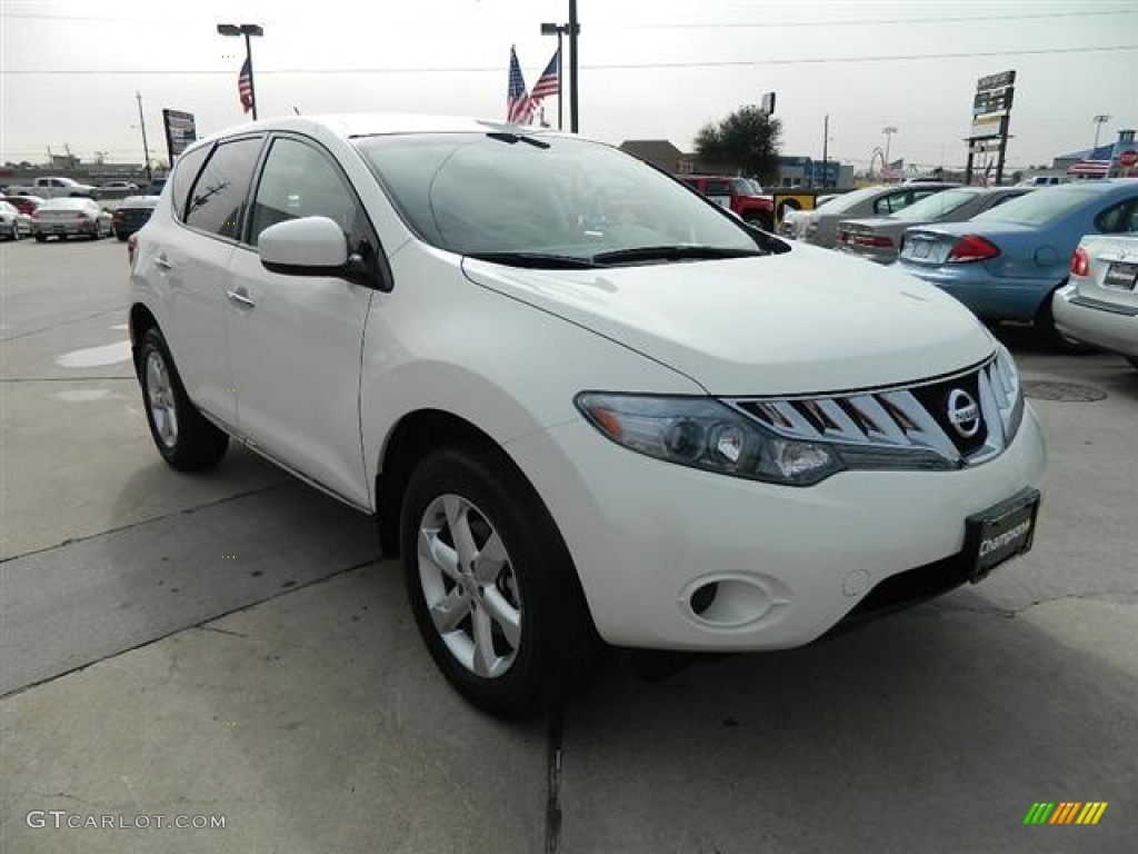 2010 Murano S - Glacier White Pearl / Beige photo #3