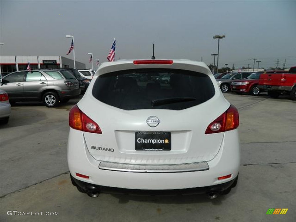 2010 Murano S - Glacier White Pearl / Beige photo #6