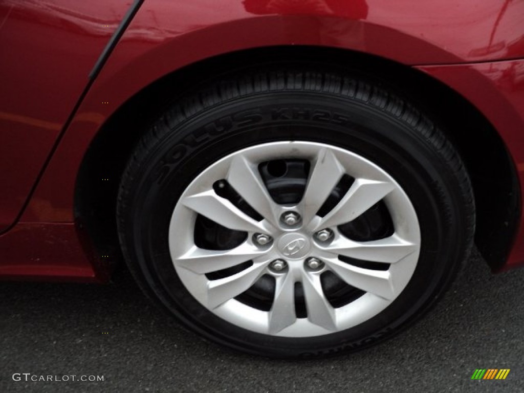 2011 Sonata GLS - Venetian Red / Camel photo #14