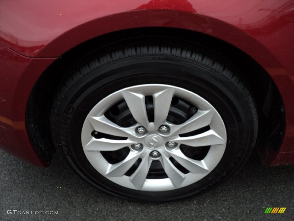 2011 Sonata GLS - Venetian Red / Camel photo #15