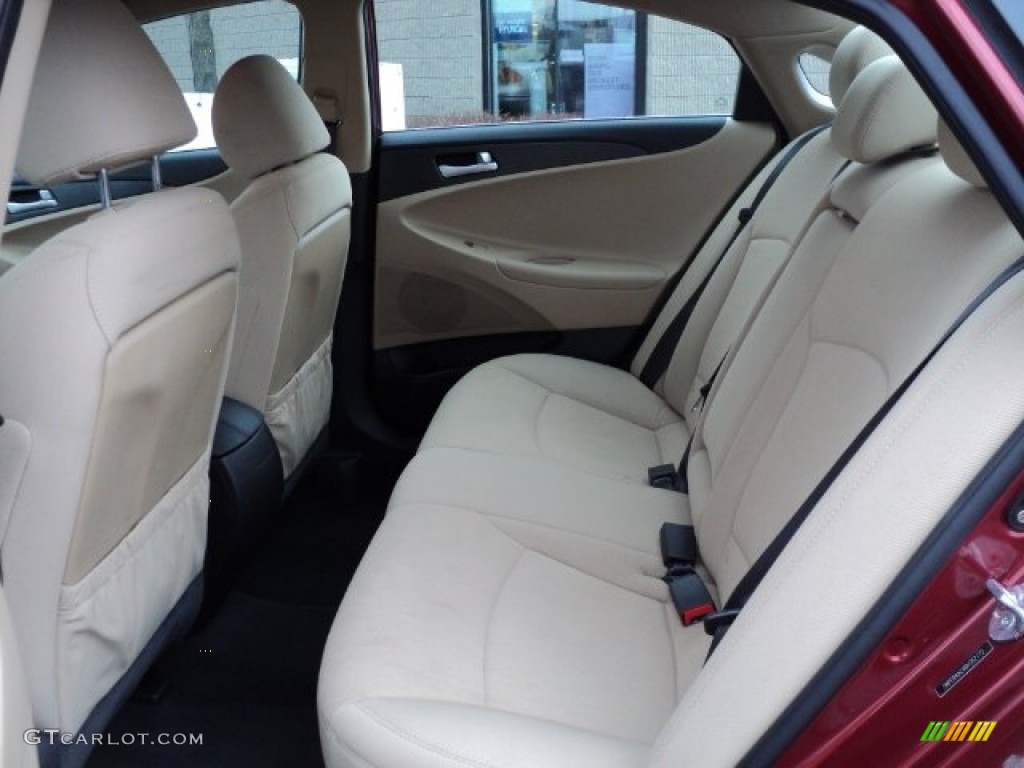 2011 Sonata GLS - Venetian Red / Camel photo #19