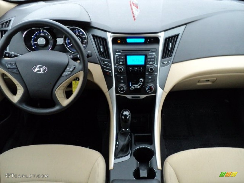 2011 Sonata GLS - Venetian Red / Camel photo #22