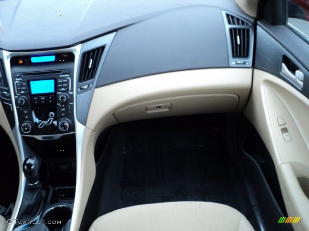 2011 Sonata GLS - Venetian Red / Camel photo #23
