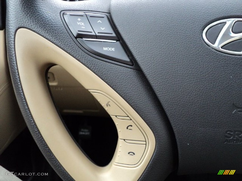2011 Sonata GLS - Venetian Red / Camel photo #32