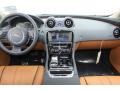 London Tan/Navy 2012 Jaguar XJ XJL Portfolio Dashboard