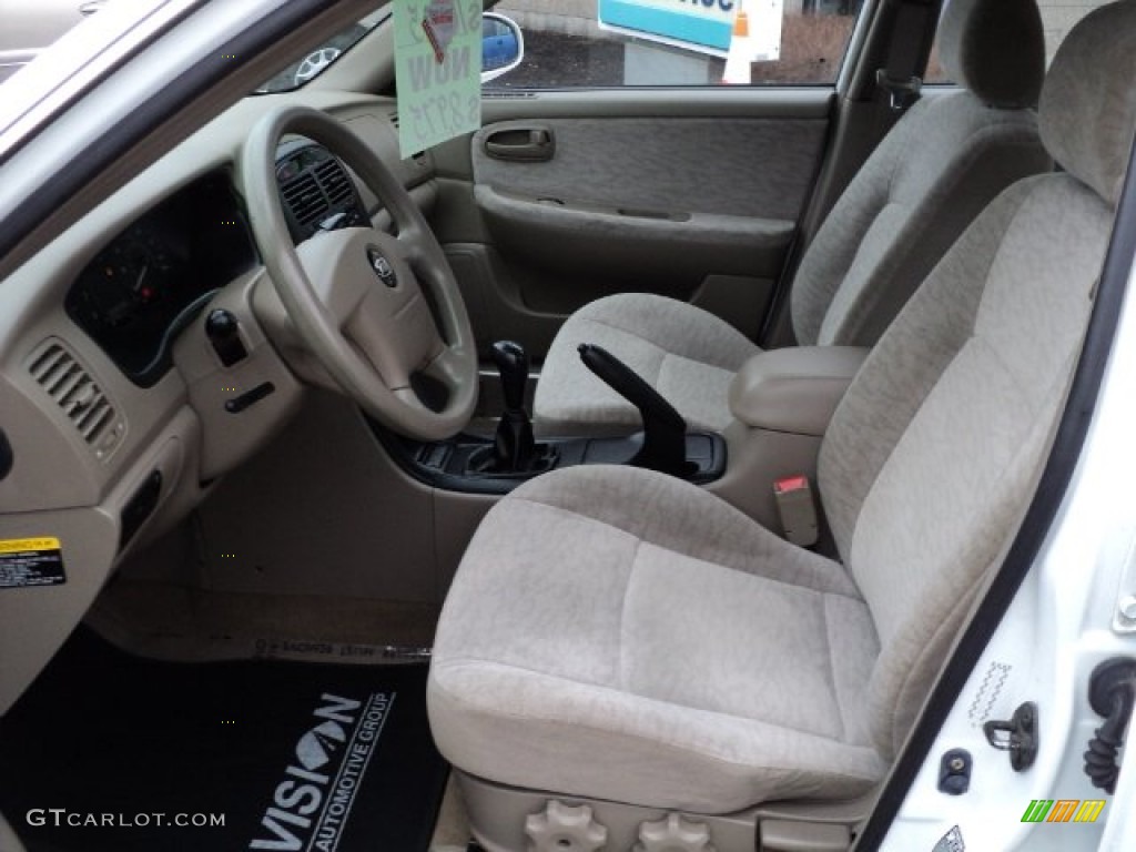 2006 Optima LX - White / Gray photo #19