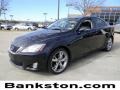 Black Sapphire Pearl 2009 Lexus IS 250