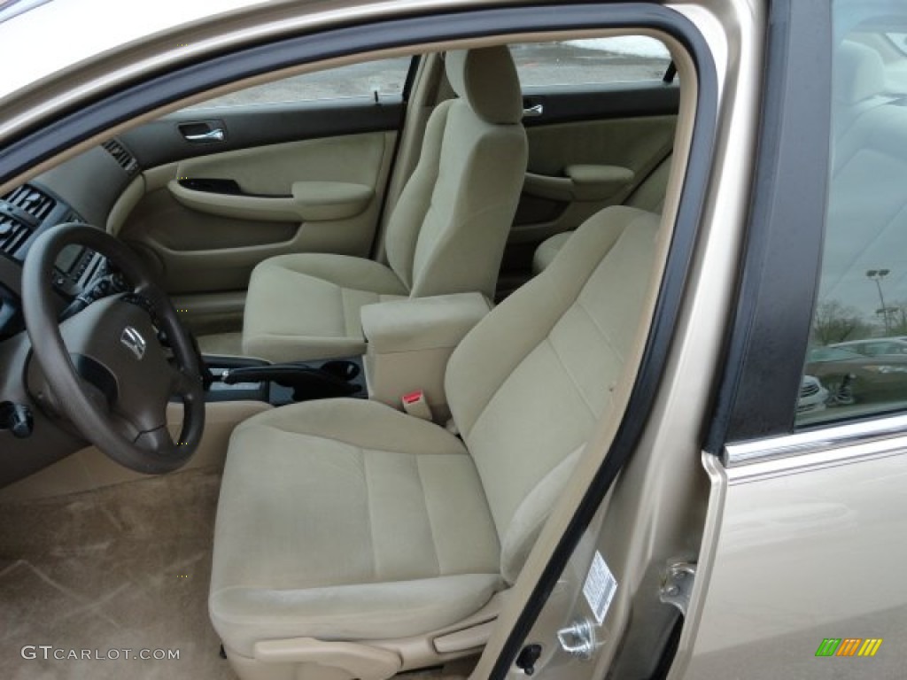 2006 Accord LX Sedan - Desert Mist Metallic / Ivory photo #10