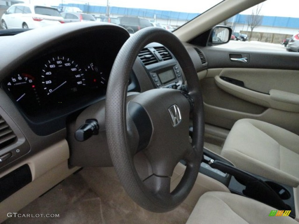 2006 Accord LX Sedan - Desert Mist Metallic / Ivory photo #15
