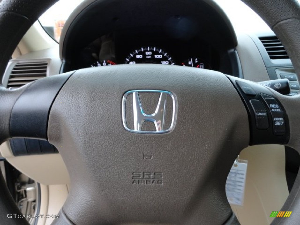 2006 Accord LX Sedan - Desert Mist Metallic / Ivory photo #17