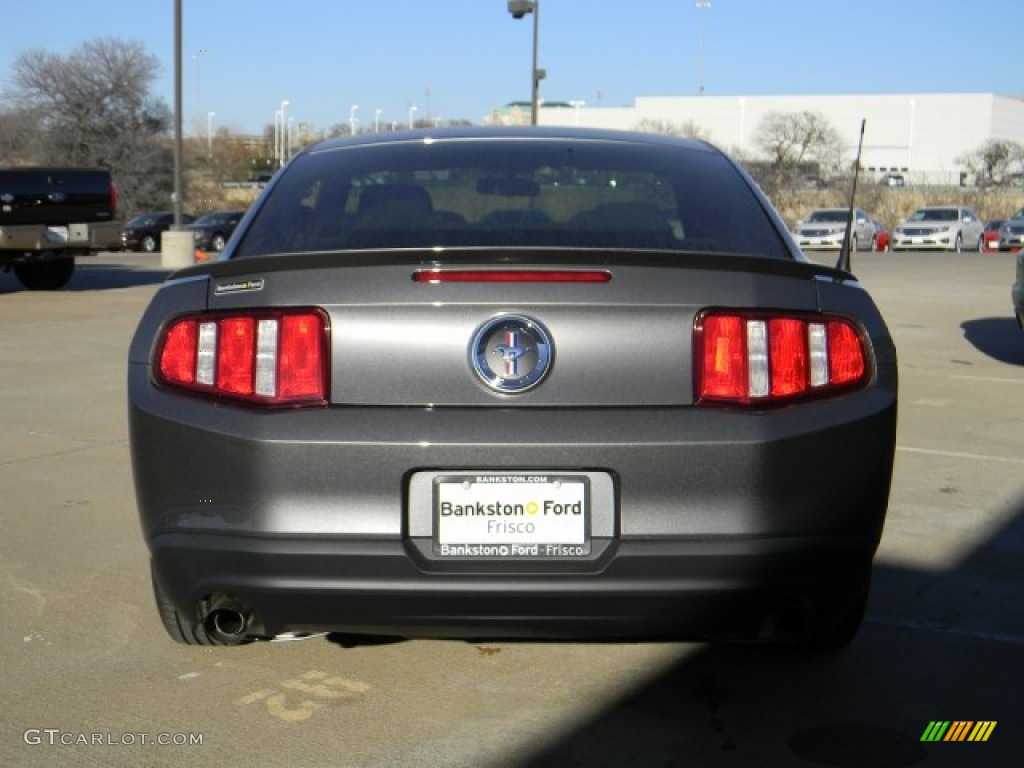 2012 Mustang V6 Coupe - Sterling Gray Metallic / Stone photo #4