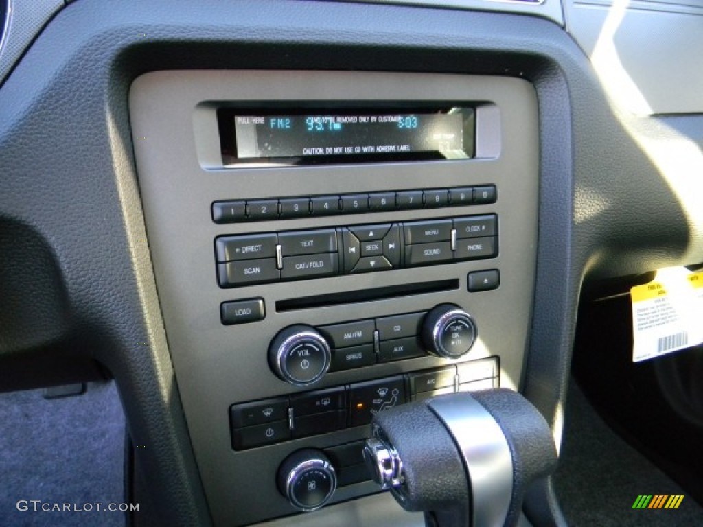 2012 Mustang V6 Coupe - Sterling Gray Metallic / Stone photo #10
