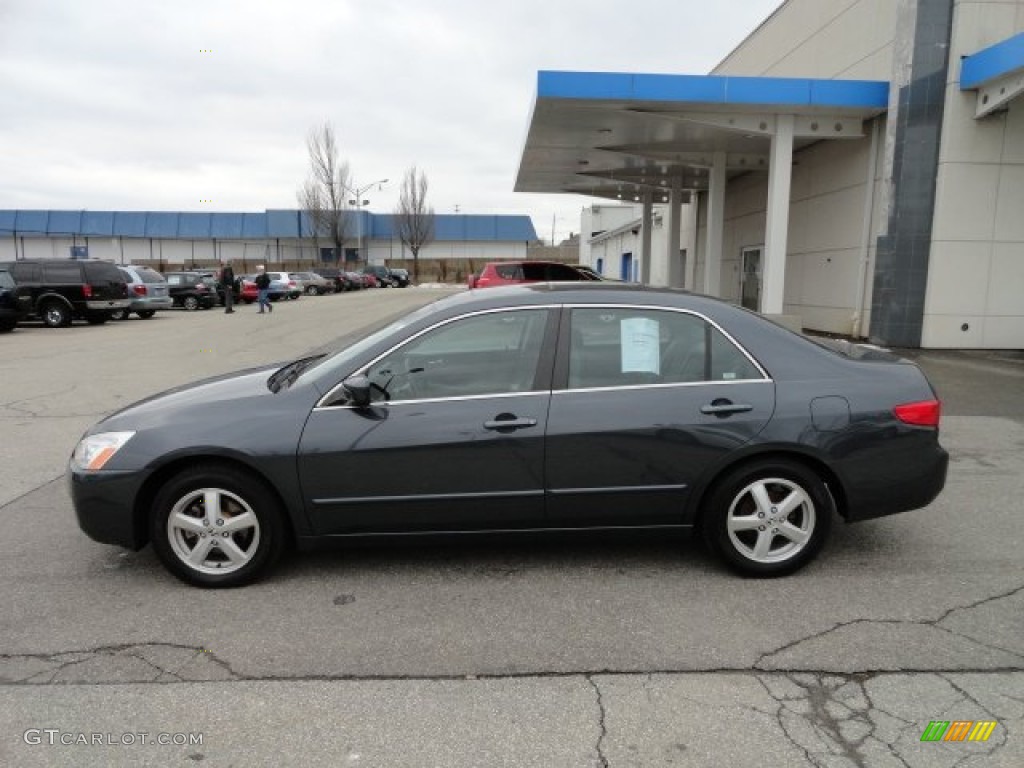 2005 Accord EX Sedan - Graphite Pearl / Gray photo #2