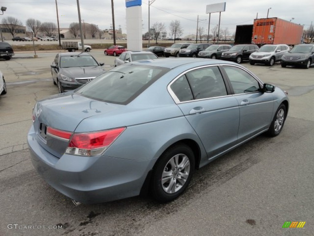 2012 Accord LX Premium Sedan - Celestial Blue Metallic / Black photo #5