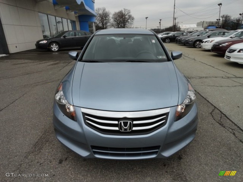 2012 Accord LX Premium Sedan - Celestial Blue Metallic / Black photo #8