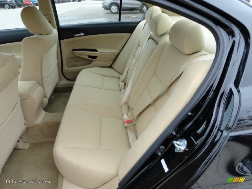 2012 Honda Accord LX Sedan Rear Seat Photo #60099885