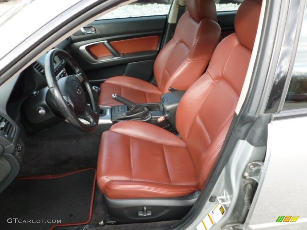 Brick Red Interior 2006 Subaru Legacy 2.5 GT Limited Sedan Photo #60100323