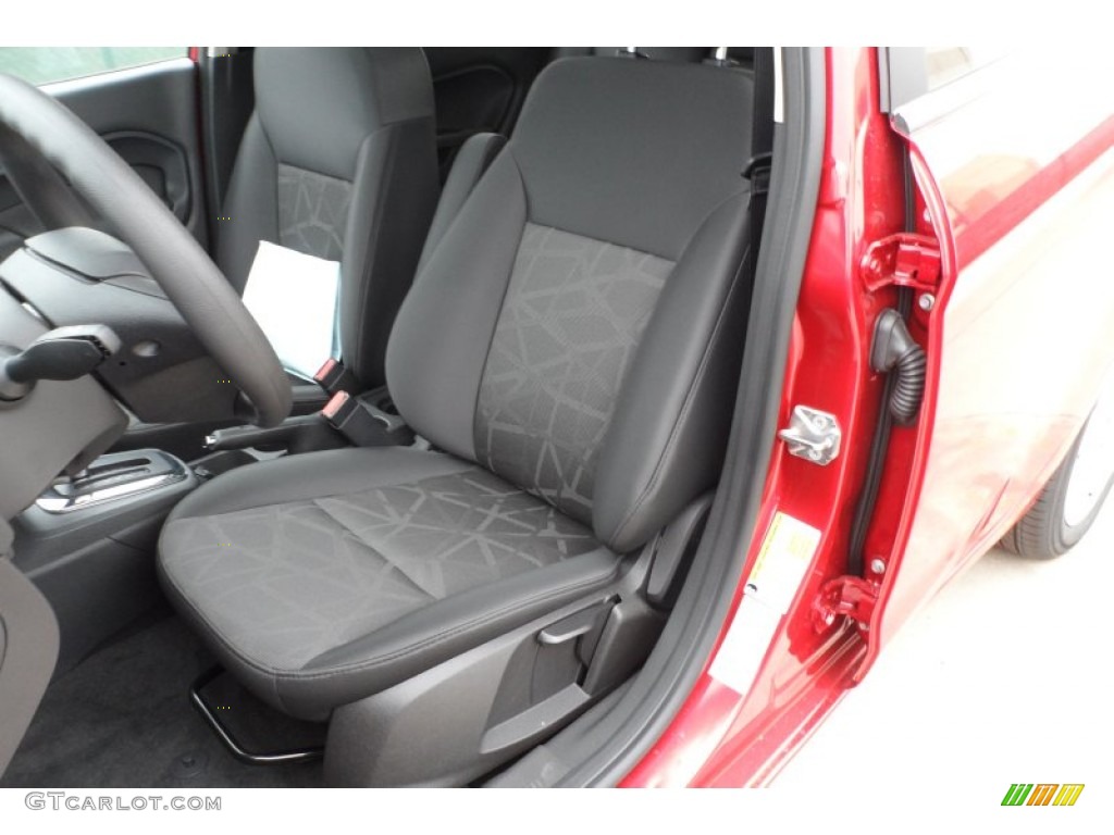 2012 Fiesta SE Hatchback - Red Candy Metallic / Charcoal Black photo #24