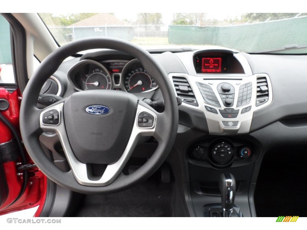 2012 Fiesta SE Hatchback - Red Candy Metallic / Charcoal Black photo #27