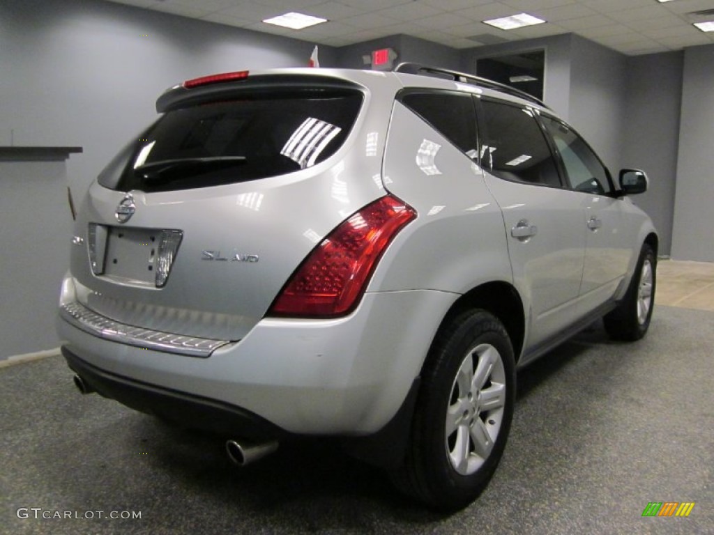 2007 Murano SL AWD - Brilliant Silver Metallic / Charcoal photo #7