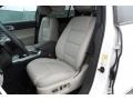 White Platinum Tri-Coat - Explorer XLT EcoBoost Photo No. 28