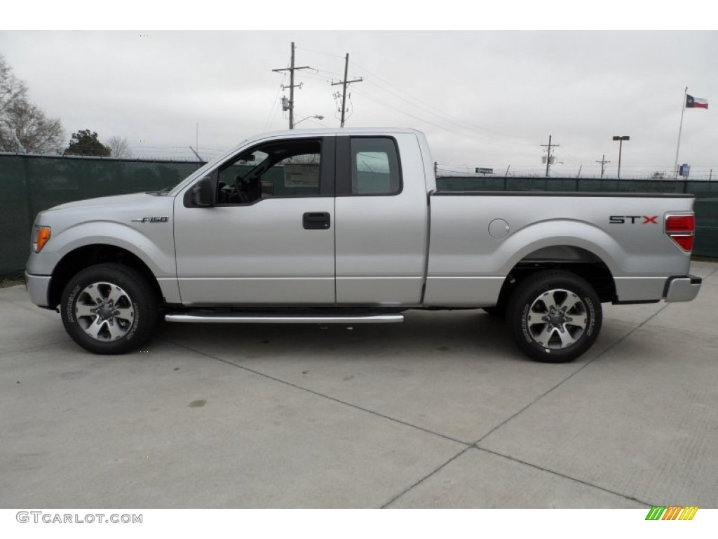 Ingot Silver Metallic 2012 Ford F150 STX SuperCab Exterior Photo #60102294