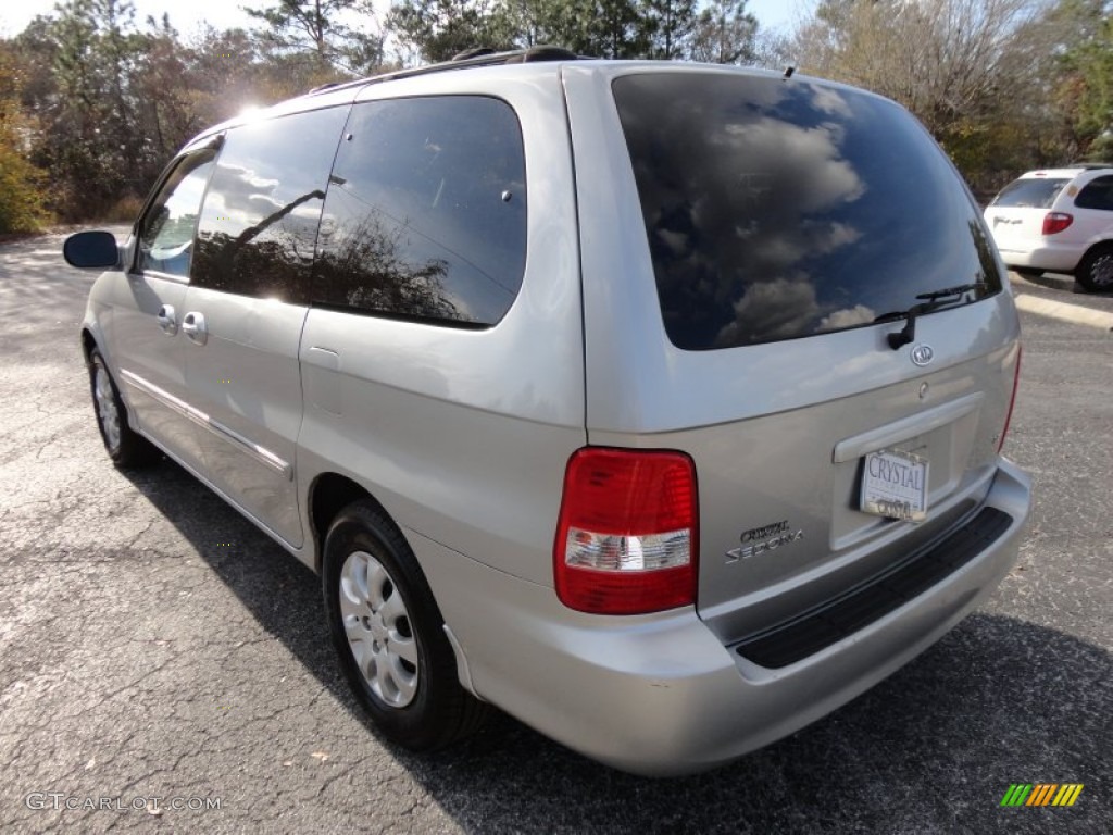 2004 Sedona LX - Diamond Silver / Gray photo #3