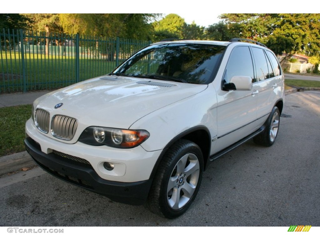 Alpine White BMW X5