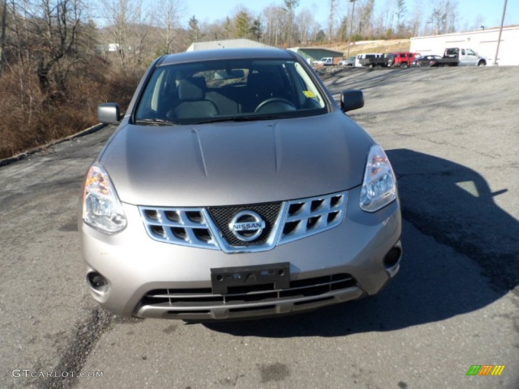 2011 Rogue S AWD - Platinum Graphite / Black photo #5
