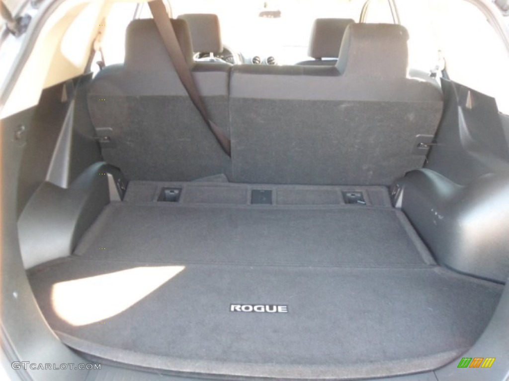 2011 Rogue S AWD - Platinum Graphite / Black photo #7